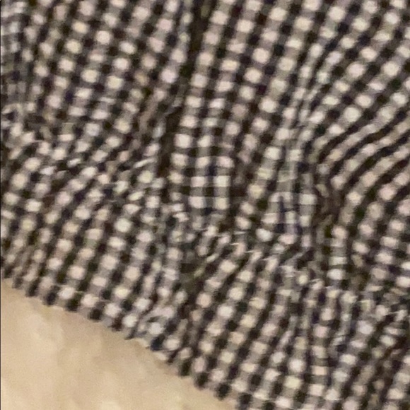 *BOHO CHIC CHECKERED CROP TOP - Picture 4 of 5